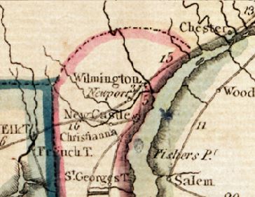 Wilmington map