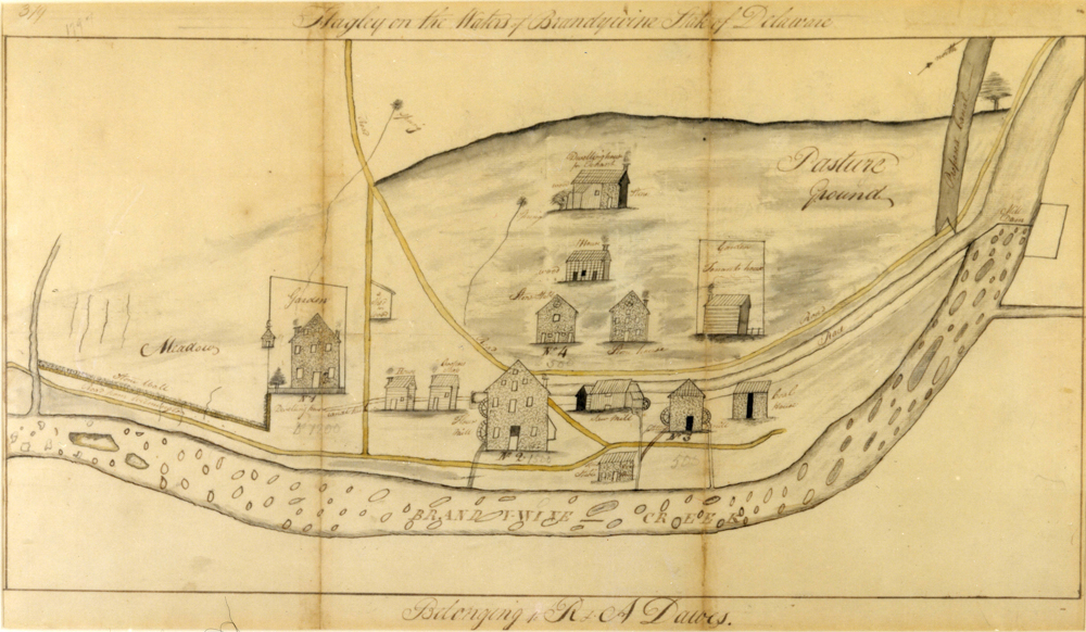 First Hagley survey map