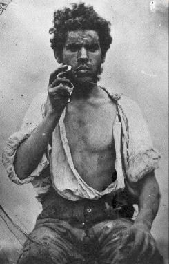 Irish laborer portrait