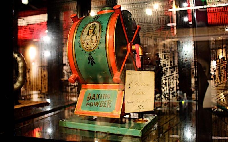 hagley-nation-of-inventors - Patent Model of Improvement in Caddies for Baking Powder by Edwin Norton IL-web860.jpg