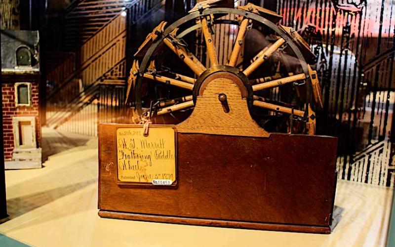 hagley-nation-of-inventors - Patent Model of Improvement in feathering paddle-wheels by William Merrit NY-web860.jpg